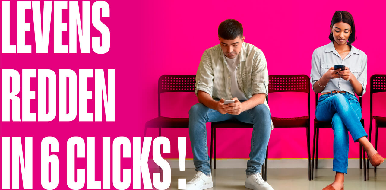 Levens redden in 6 clicks!