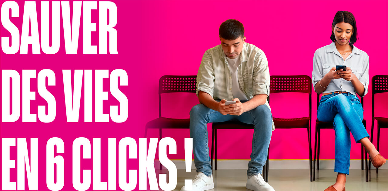 Levens redden in 6 clicks!